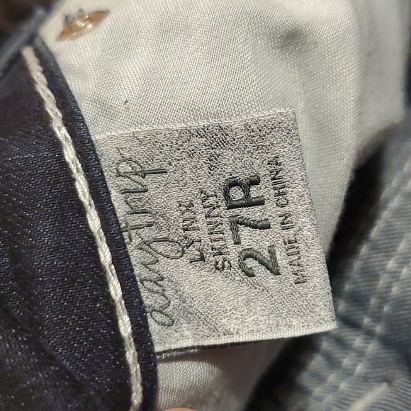 Women's Daytrip 27R skinny jeans, Perfect Like New condition π€© Dark Wash - Picture 5 of 15